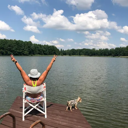 Zacisze Rostken, Wypoczynek Na Mazurach, Dom Caloroczny Z Prywatna Plaza *