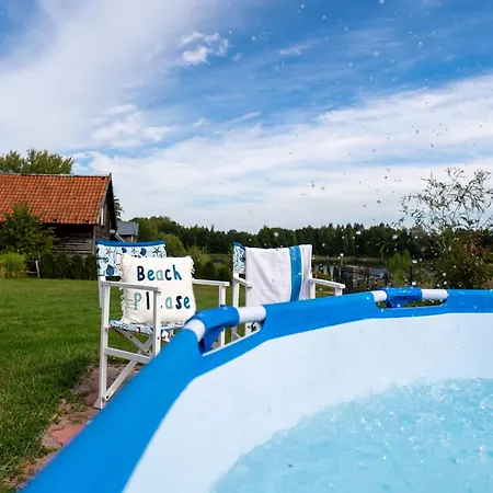 Сasa de vacaciones Zacisze Rostken, Wypoczynek Na Mazurach, Dom Caloroczny Z Prywatna Plaza *