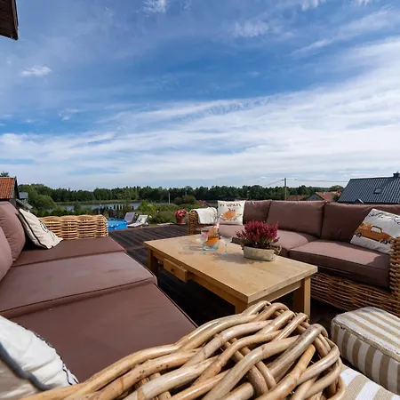 Zacisze Rostken, Wypoczynek Na Mazurach, Dom Caloroczny Z Prywatna Plaza Ostrow (Pisz)